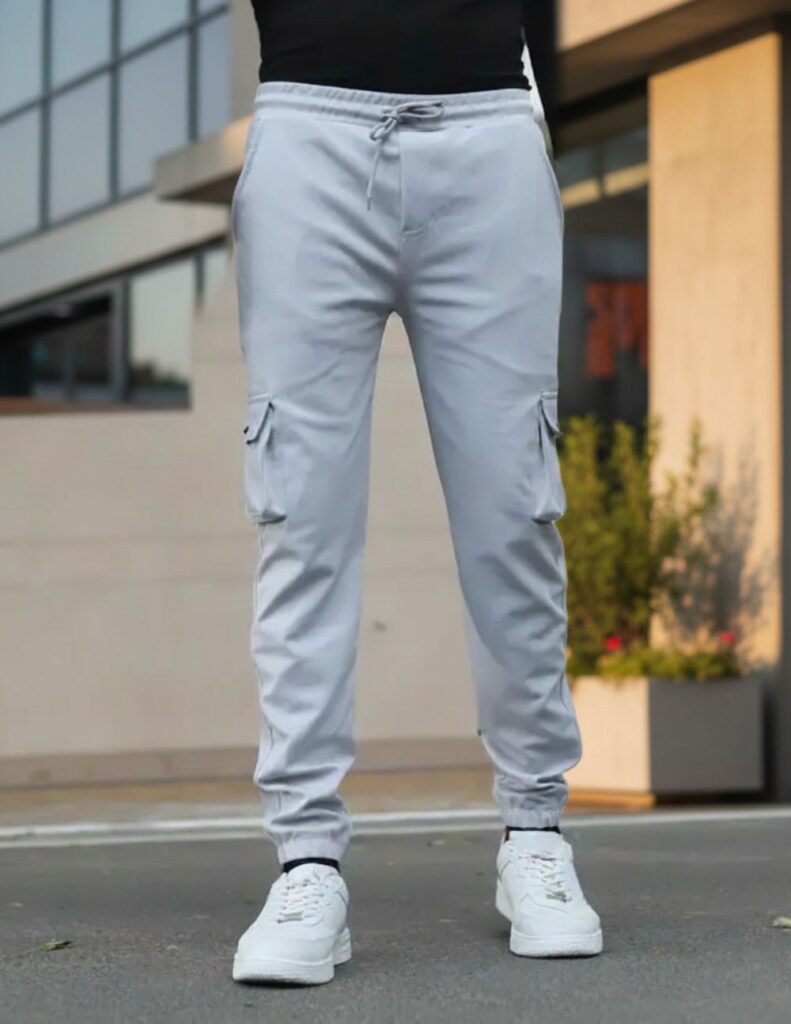 velvom-men-cargo-pant-grey-model