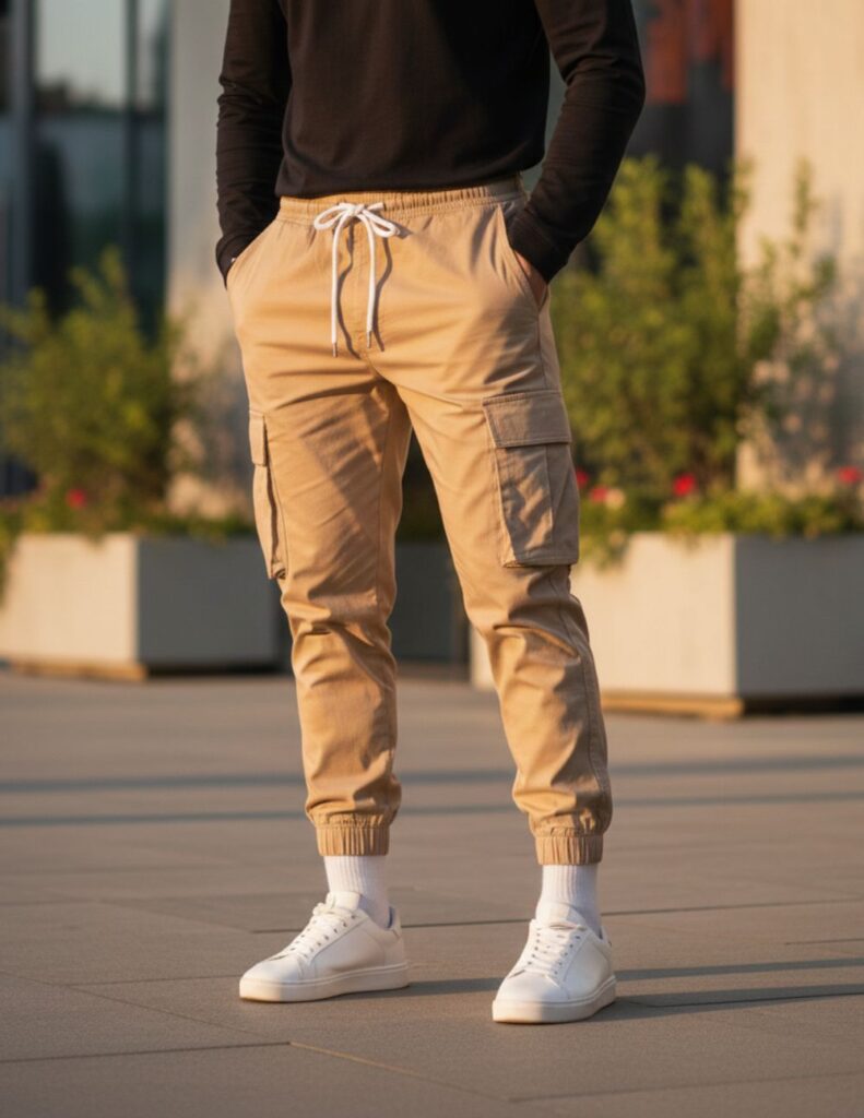 velvom-men-cargo-pant-sandal-model