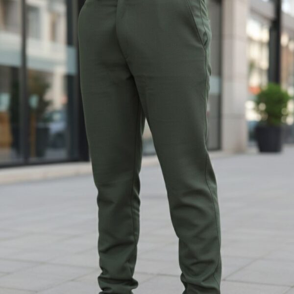 velvom-men-formal-pant-olive-green-model