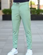 velvom-men-formal-pant-pista-green-model