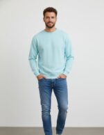 velvom-men-full-sleeve-tshirt-ice-blue-model-front