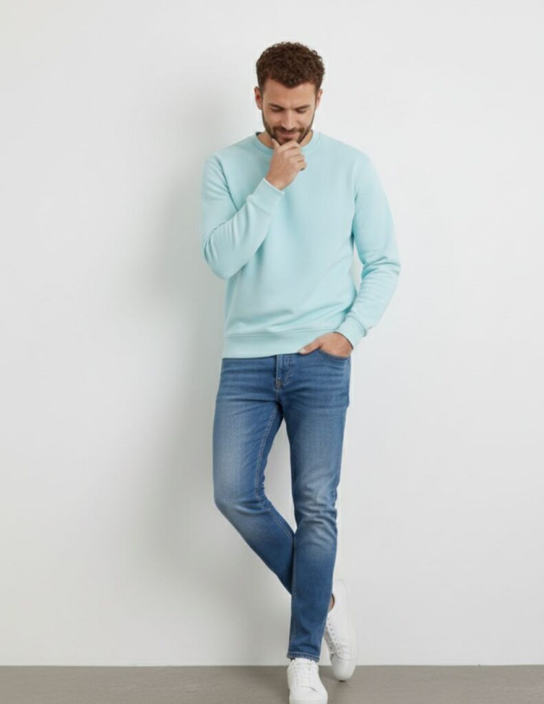 velvom-men-full-sleeve-tshirt-ice-blue-model-view