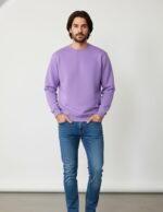 velvom-men-full-sleeve-tshirt-lavender-model-front