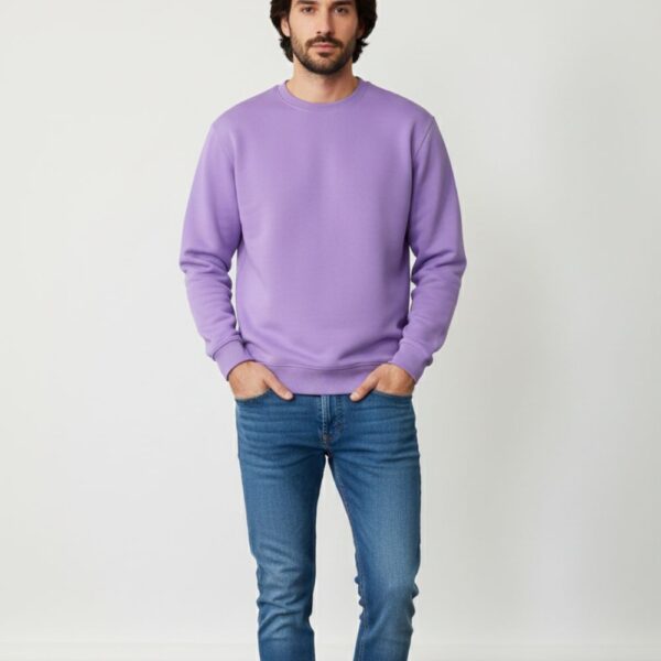 velvom-men-full-sleeve-tshirt-lavender-model-front