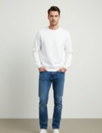 velvom-men-full-sleeve-tshirt-white-model-front
