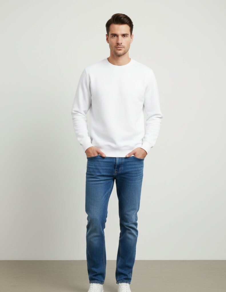 velvom-men-full-sleeve-tshirt-white-model-front