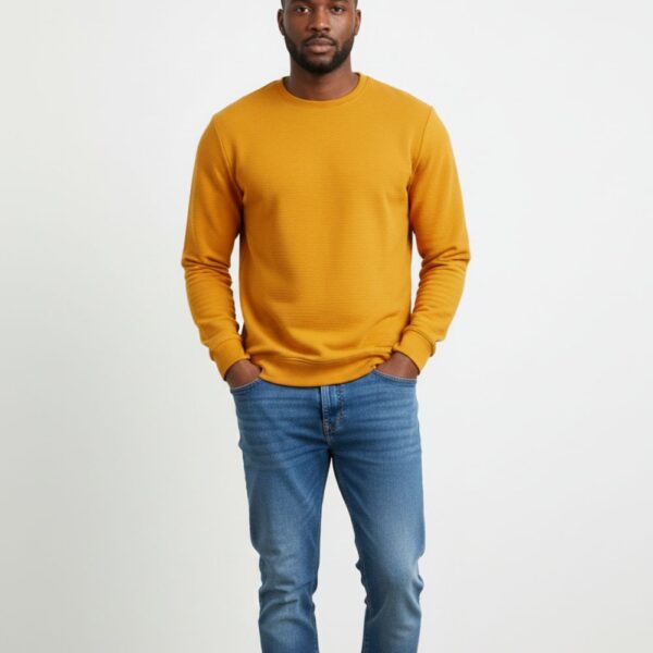 velvom-men-full-sleeve-tshirt-yellow-model-front