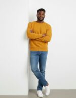 velvom-men-full-sleeve-tshirt-yellow-model-standing