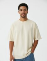 Men's Oversized T-Shirt Light Sandal - Image 3