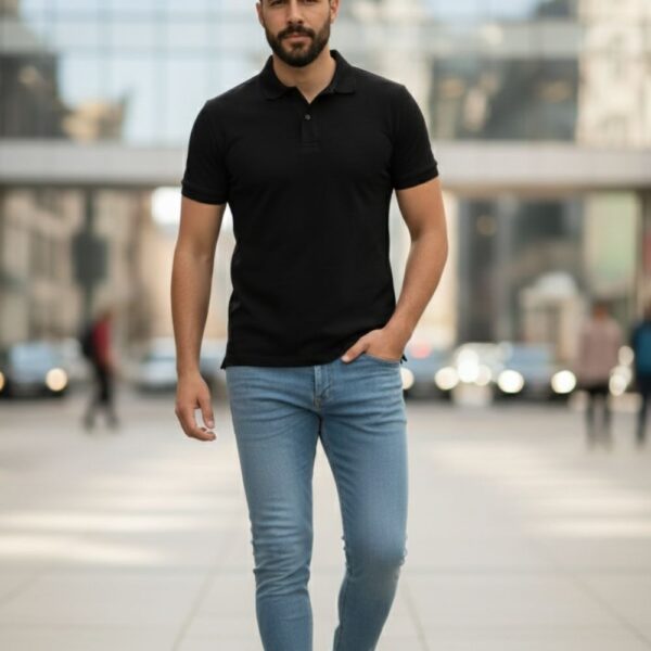 velvom-men-polo-tshirts-black-model